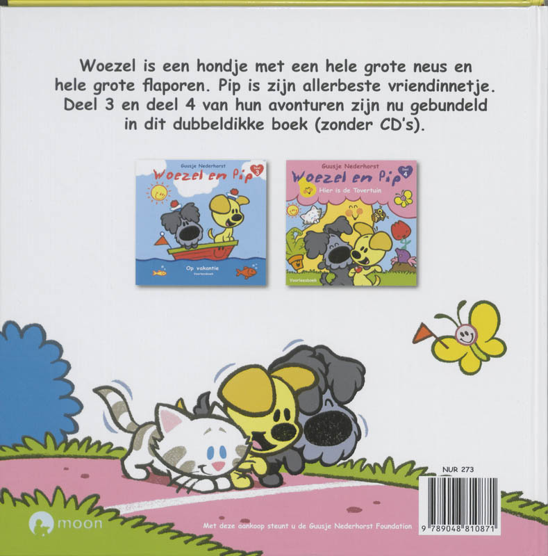 Kom je spelen? / Woezel & Pip achterkant