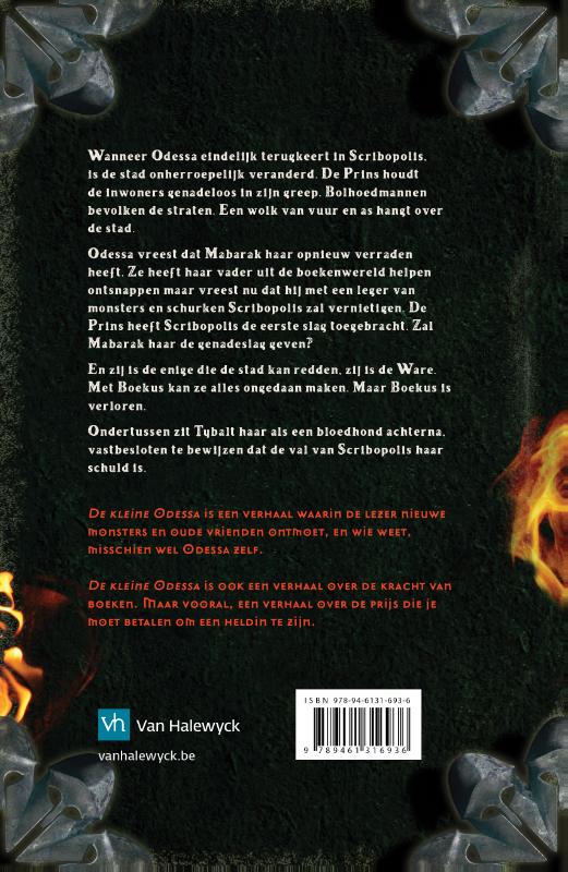 De val van Scribopolis / Boek 2 / De kleine Odessa / 3 achterkant