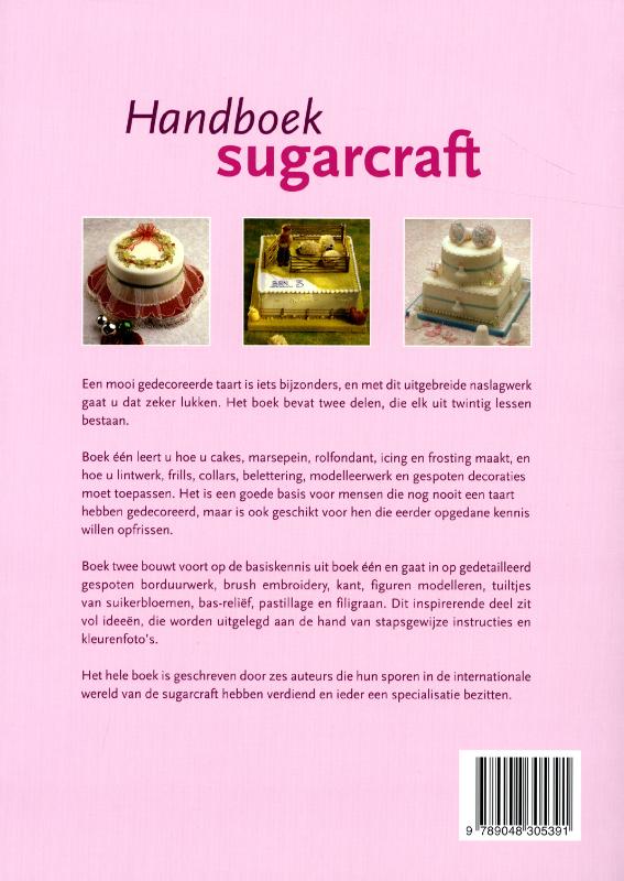 Handboek sugarcraft achterkant