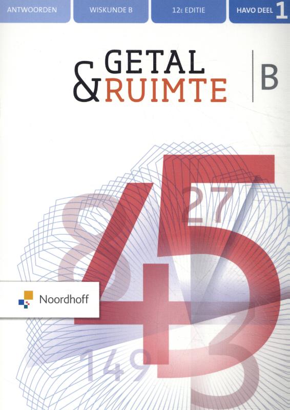 havo B 1 / Getal & Ruimte / antwoorden