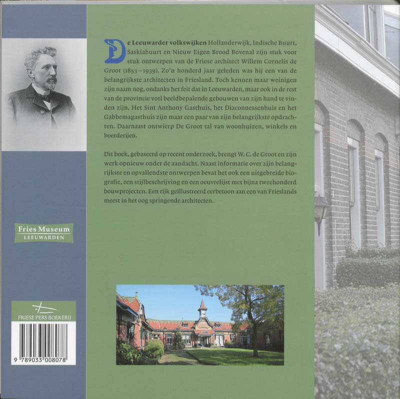 Willem Cornelis de Groot (1853-1939) achterkant