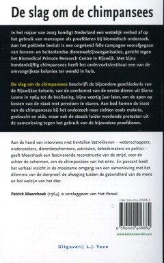 De slag om de chimpansees achterkant