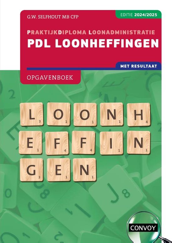 PDL Loonheffingen 2024/2025 Opgavenboek