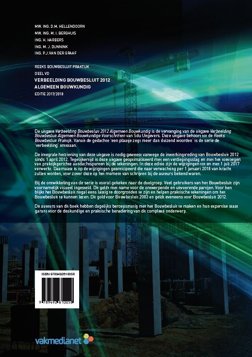 Bouwbesluit Praktijk  -  Verbeelding Bouwbesluit 2012 Algemeen Bouwkundig 2017-2018 achterkant