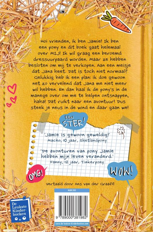 Gewoon geweldig! Dagboek van een paardenkoppel / Pony Jamie / 1 achterkant