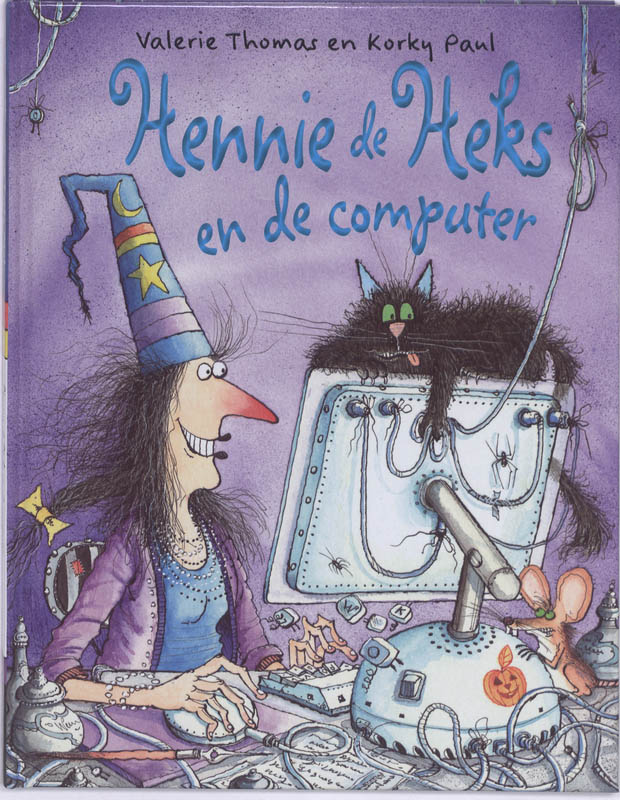 Hennie de Heks  -   Hennie de Heks en de computer