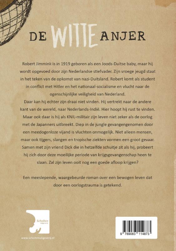 De witte anjer achterkant