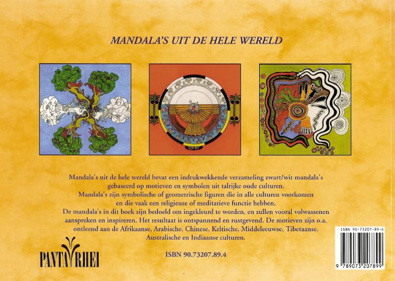 Mandala's uit de hele wereld achterkant