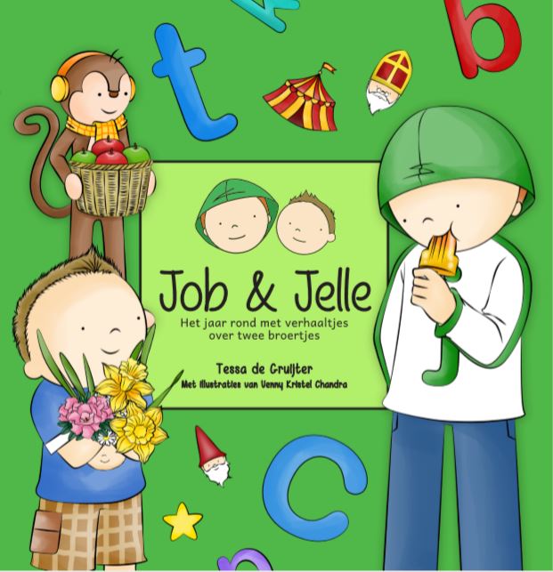 Het jaar rond met verhaaltjes over twee broertjes / Job & Jelle / 2