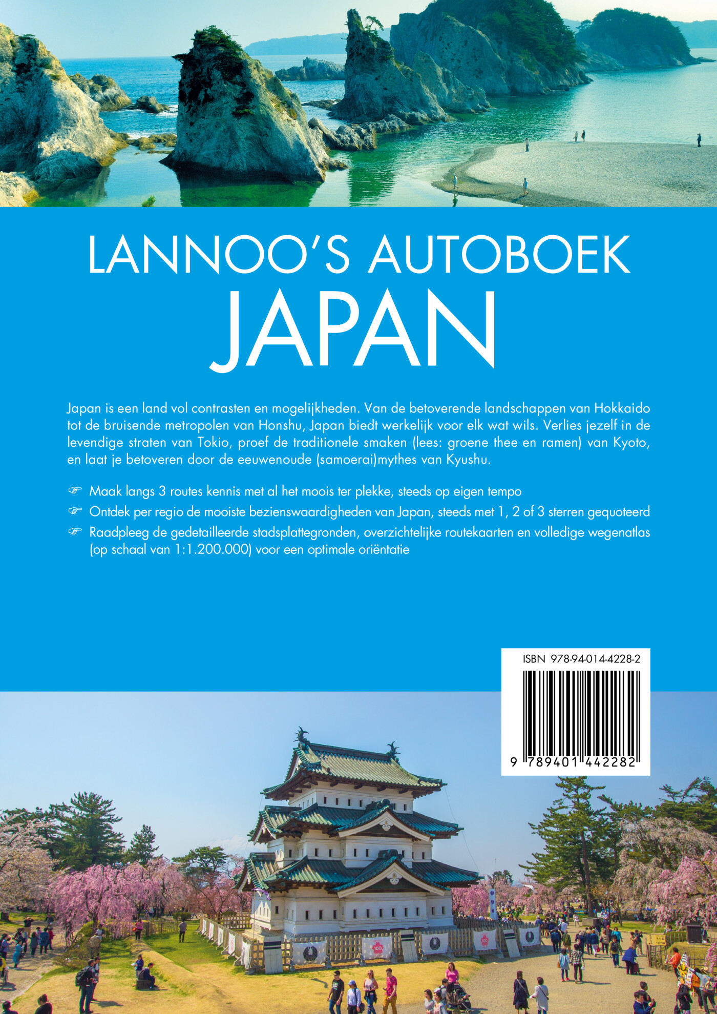 Japan / Lannoo's autoboek achterkant