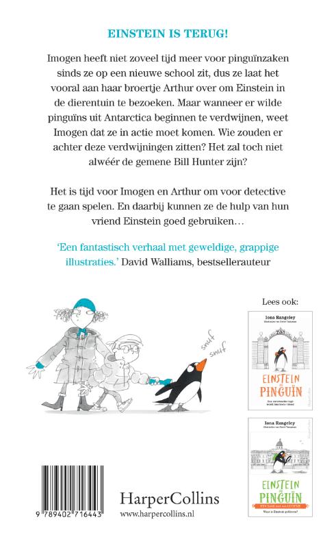 De zaak van de verdwenen pinguïns / Einstein / 3 achterkant
