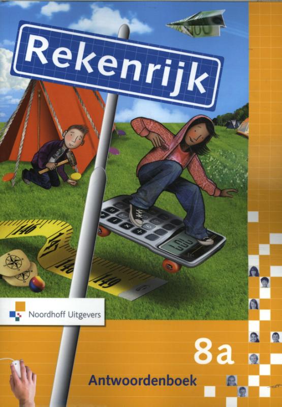 boekenbalie_9789001306496_cover 8A / Rekenrijk / Antwoordenboek