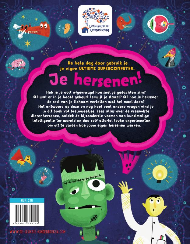 Dit boek zit vol met hersenen achterkant
