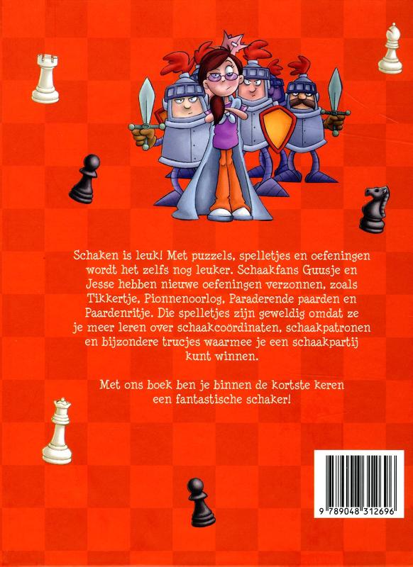 Schaken voor de jeugd achterkant