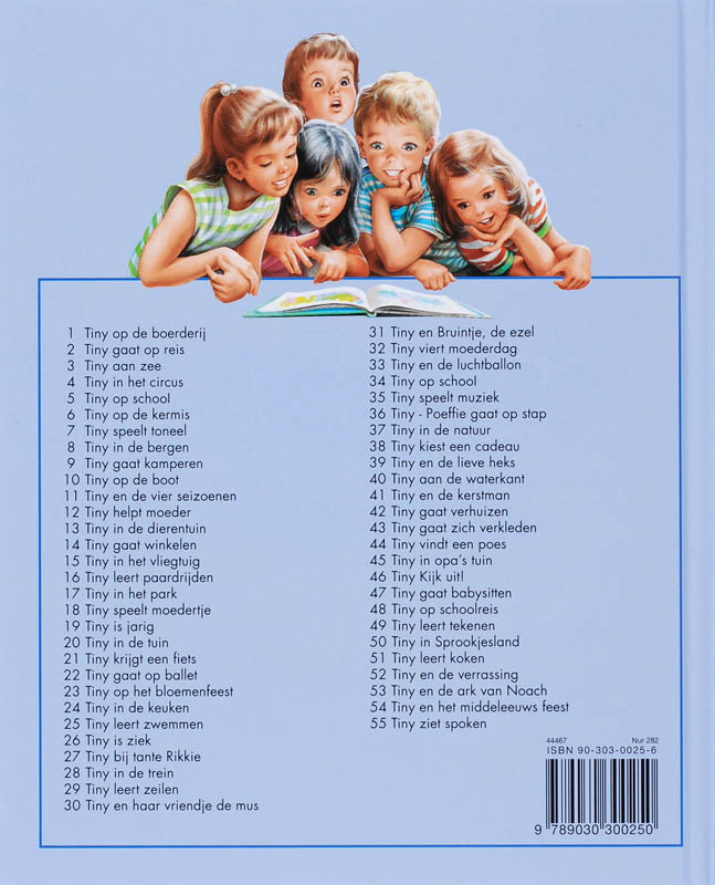 Tiny gaat op ballet Tiny gaat op ballet achterkant