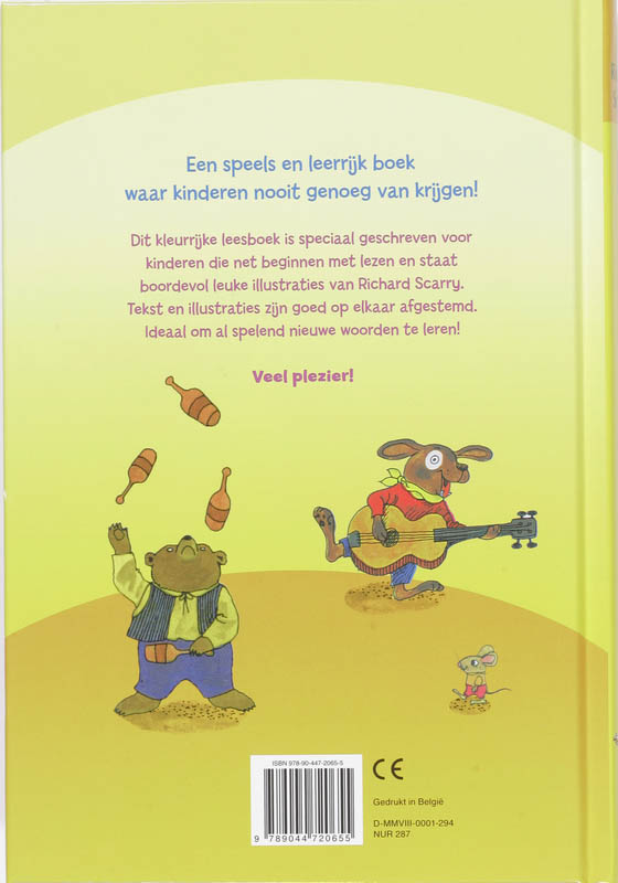 Scarry mijn eerste groot leesboek achterkant