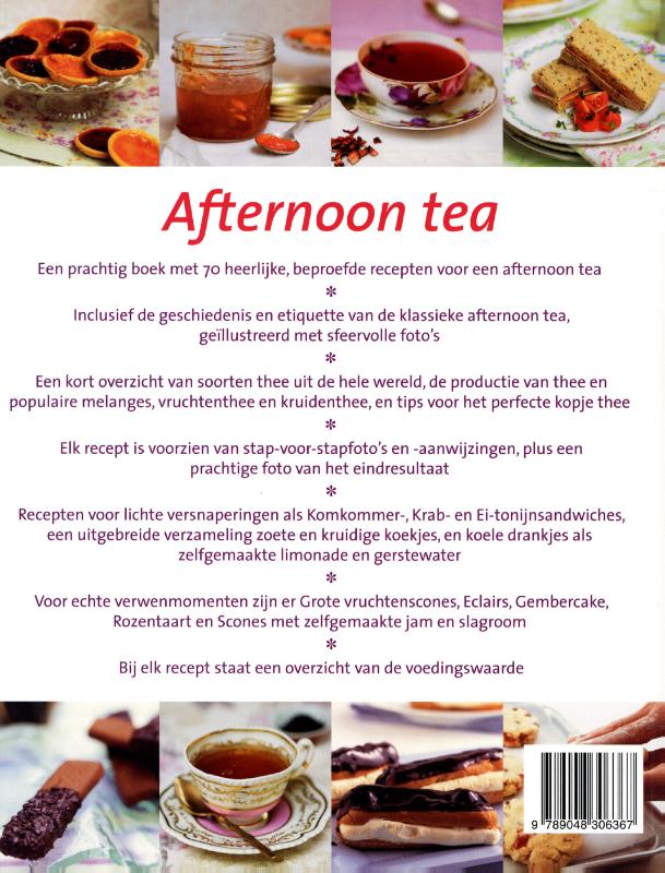 Afternoon tea achterkant