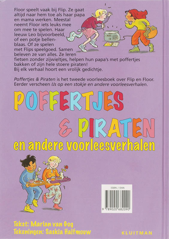Poffertjes & piraten en andere voorleesverhalen achterkant