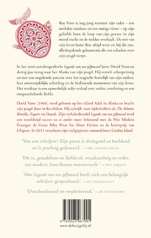 Legende van een zelfmoord Legende van een zelfmoord achterkant