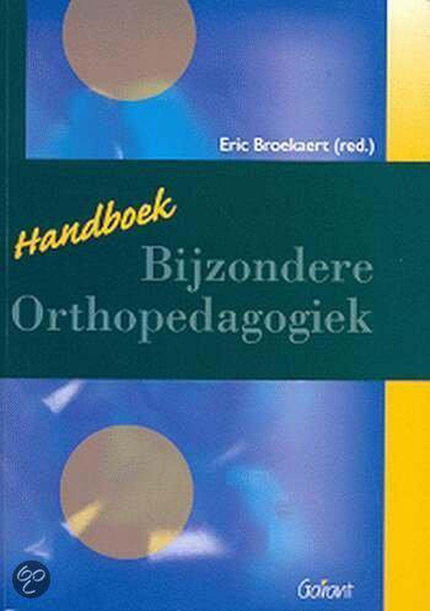 Handboek bijzondere orthopedagogiek / KOP-Serie / 7
