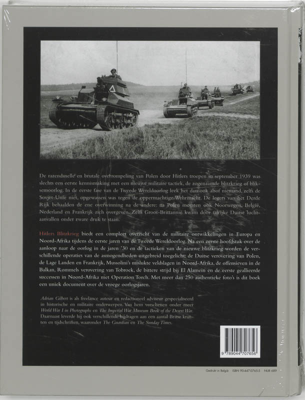 Hitlers Blitzkrieg De Opmars Van Het Derde Rijk achterkant