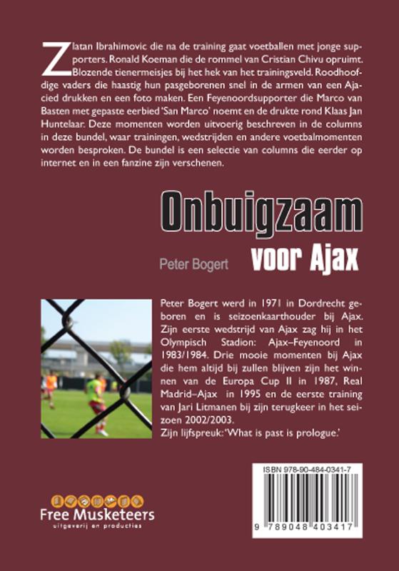 Onbuigzaam voor Ajax achterkant