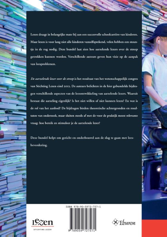 De aarzelende lezer over de streep / Stichting lezen reeks / 22 achterkant