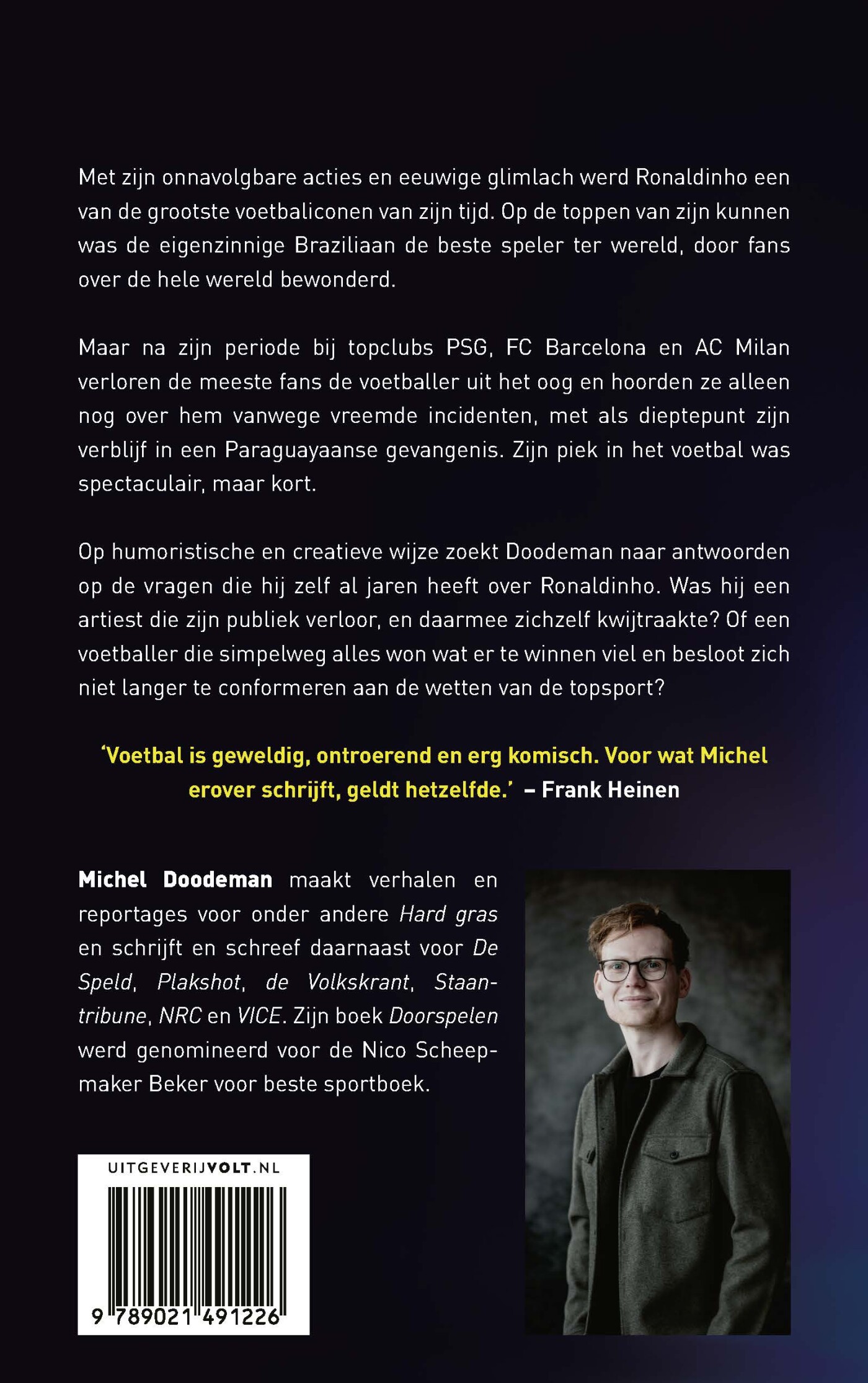 De koning van de nacht achterkant