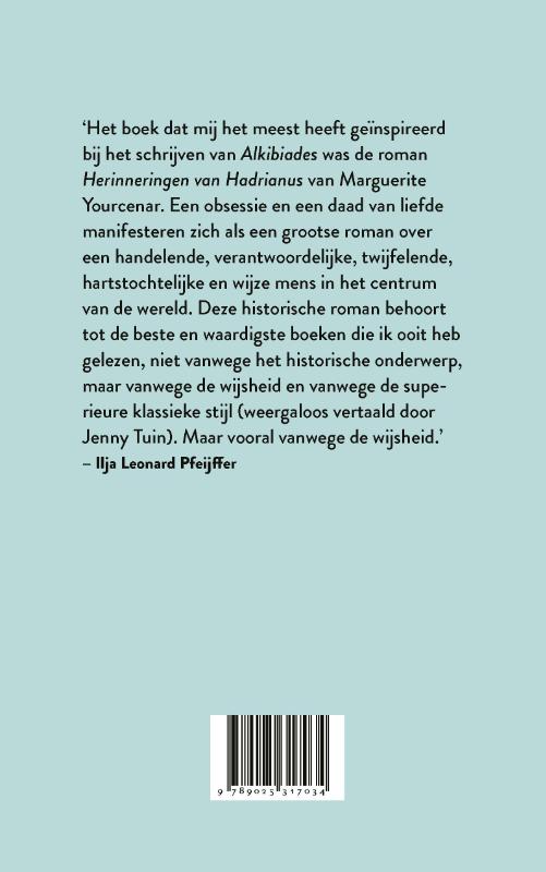 Herinneringen van Hadrianus achterkant