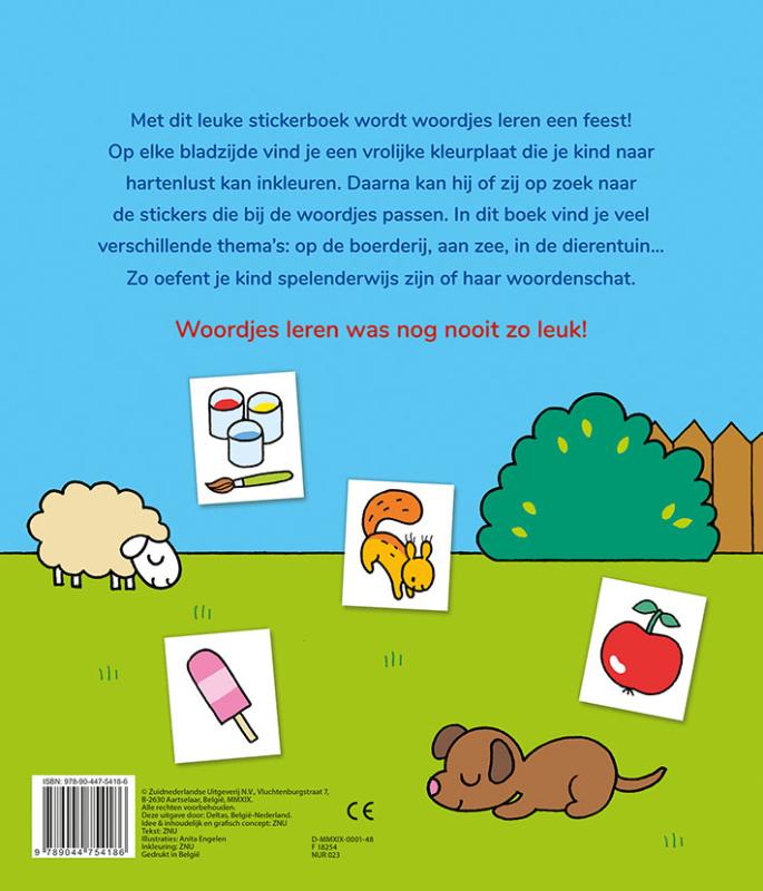 Stickerfeest (4-6 j.) achterkant