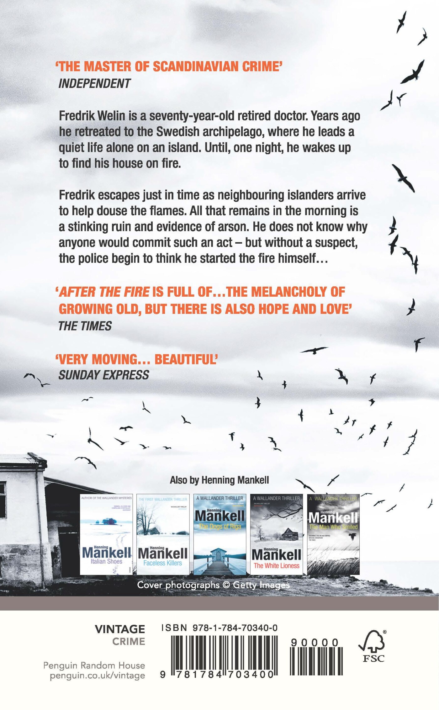 After the Fire achterkant