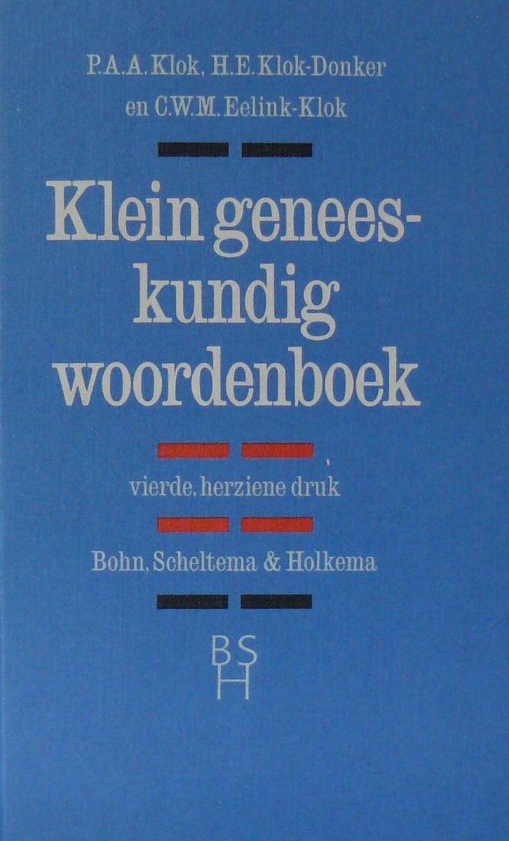 Klok Klein Geneeskundig Woordenboek thumbnail
