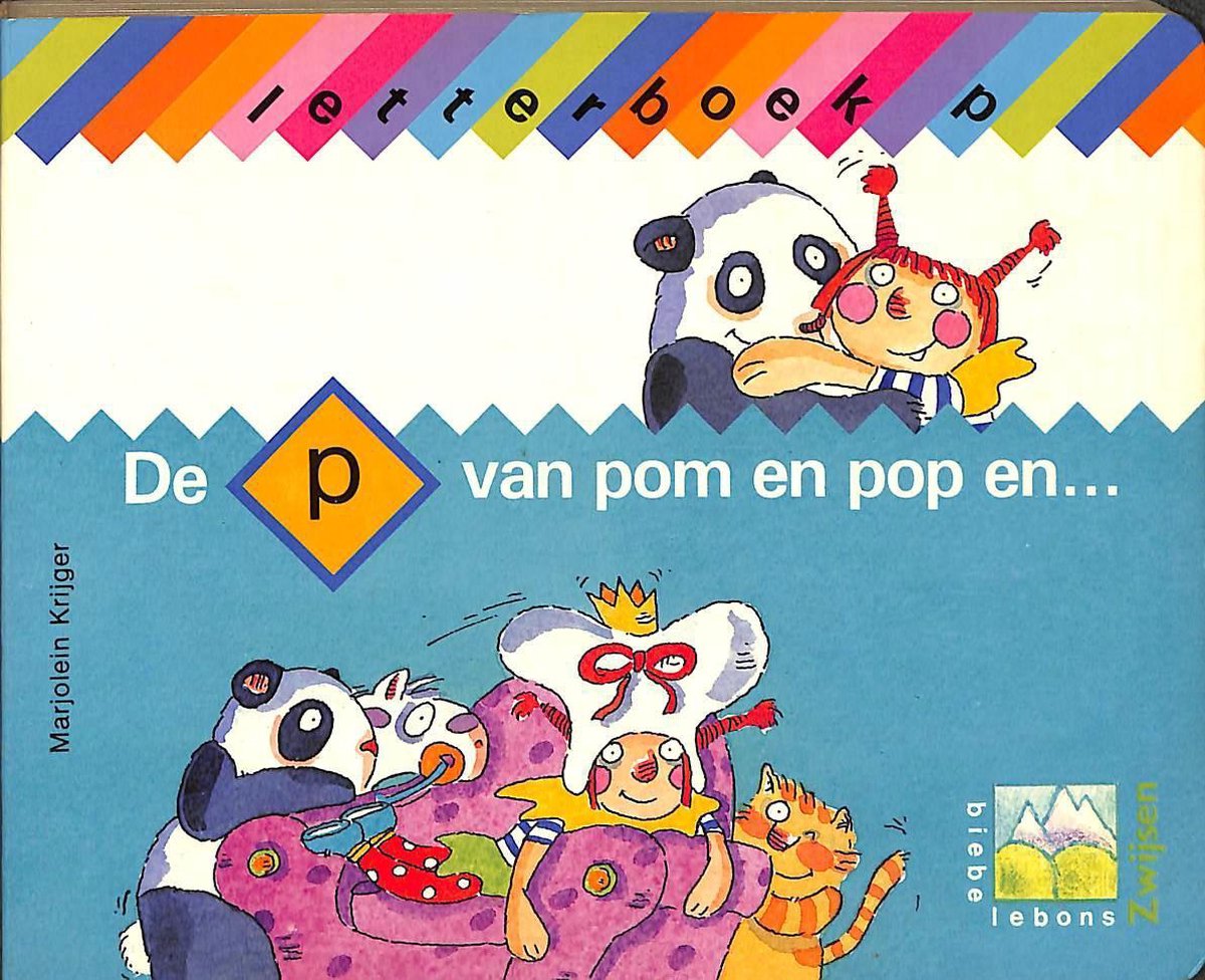 Letterboek p. De p van Pom pop en ...