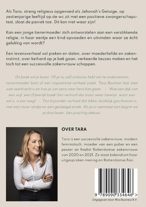 Van tienermoeder naar zakenvrouw Van tienermoeder naar zakenvrouw achterkant