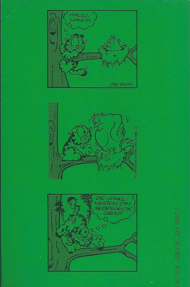 Garfield / 5 / Garfield / 5 achterkant