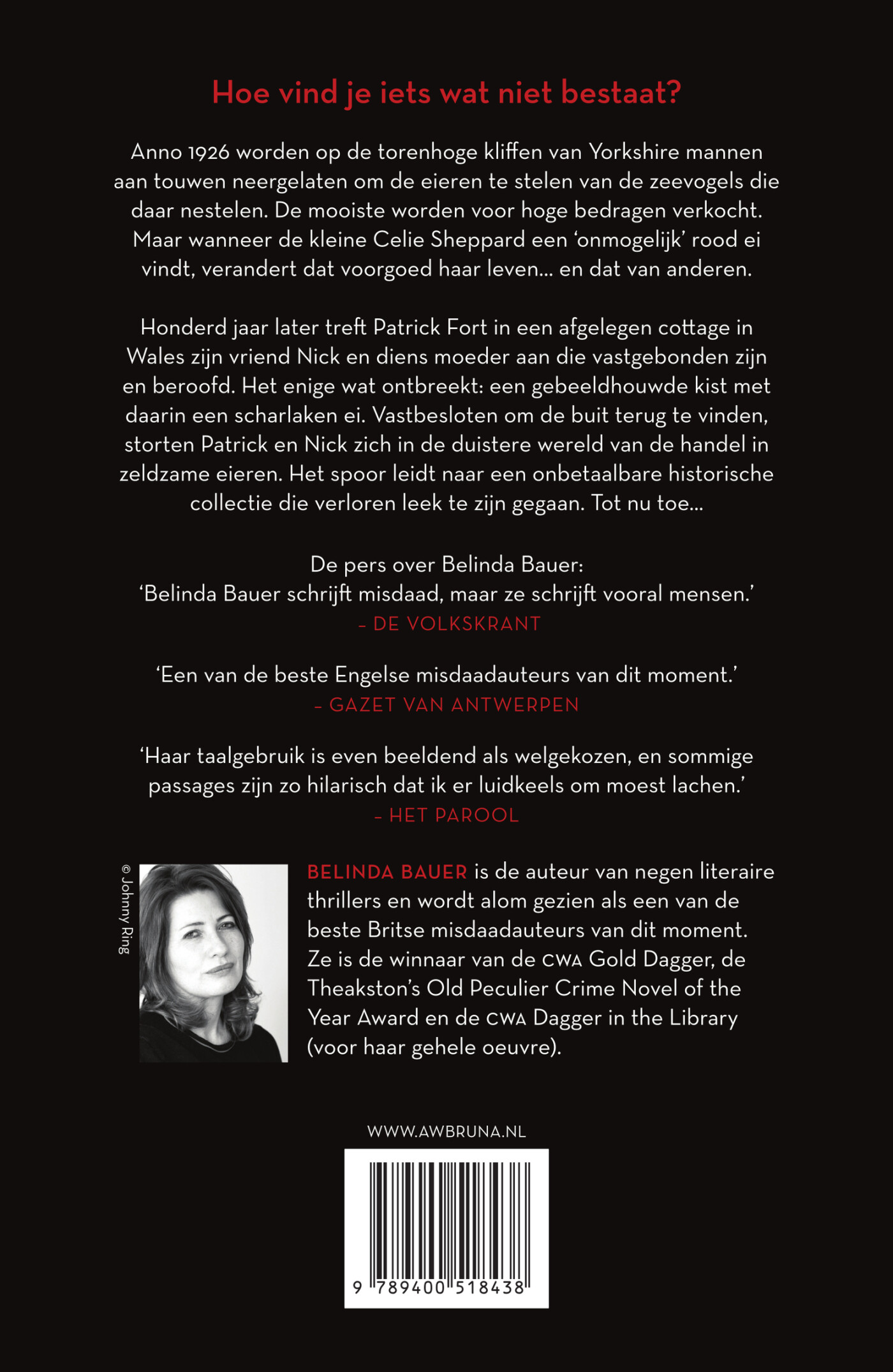 De onmogelijke opgave achterkant