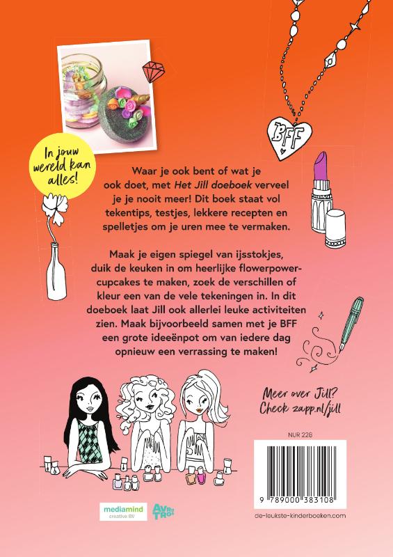 Het Jill doeboek / Jill achterkant