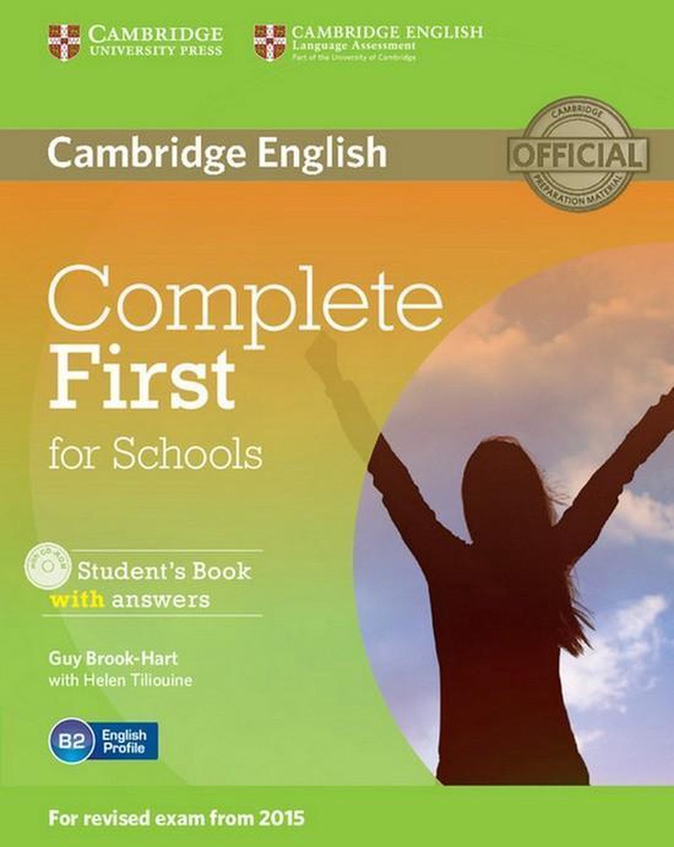 Complete First for Schools student's book with answers + cd-