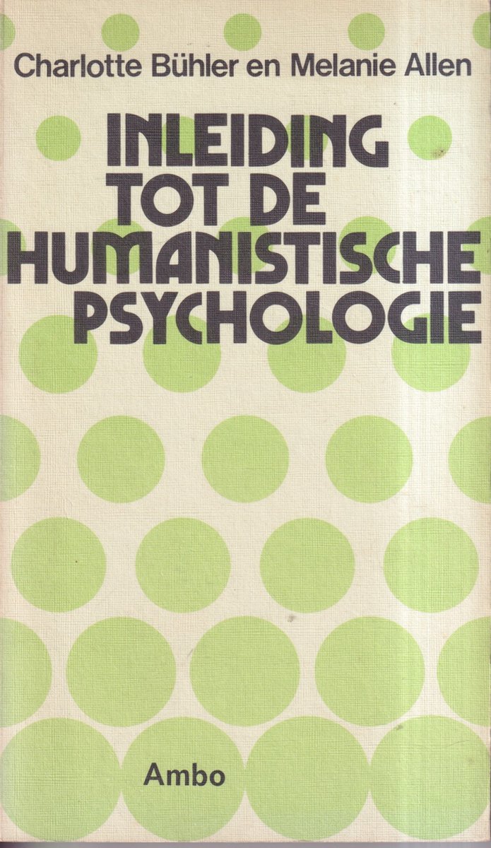 Inleiding tot humanistische psychologie