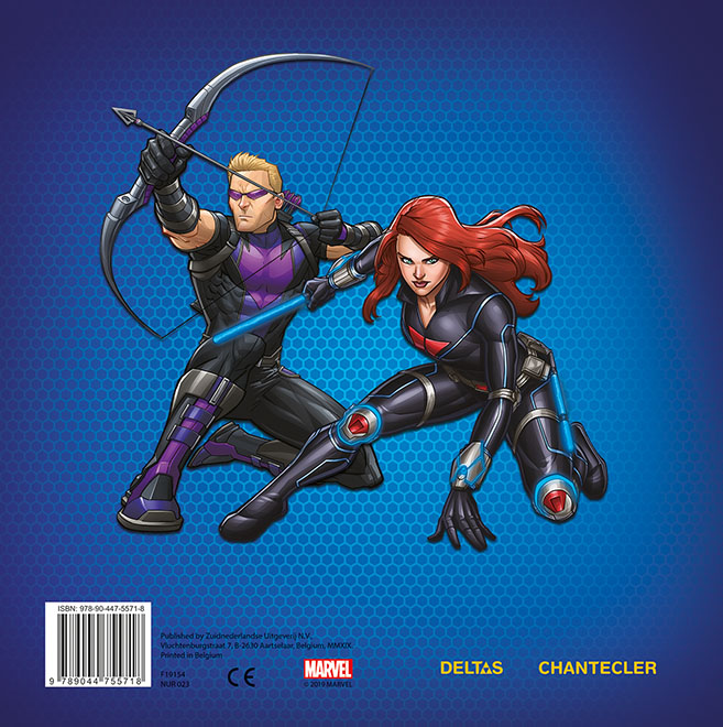 Marvel Avengers Color Fun / achterkant