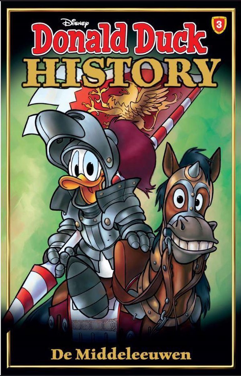boekenbalie_9789463050692_cover Donald Duck History Pocket 3 - De Middeleeuwen