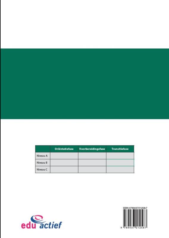 StruX  -  Nederlands; Spreken en gesprekken voor 1F Voor 1F; Deel 2 van 5 achterkant