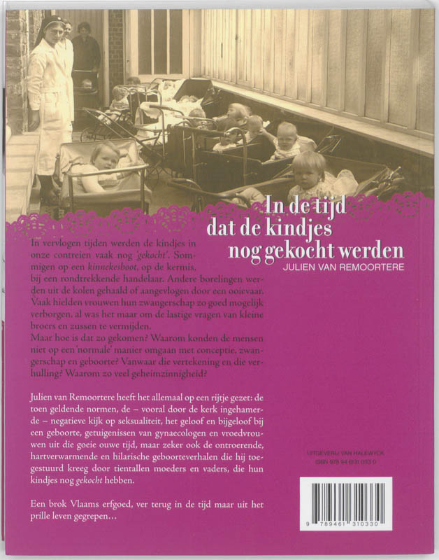 in de tijd dat de kindjes nog gekocht werden achterkant