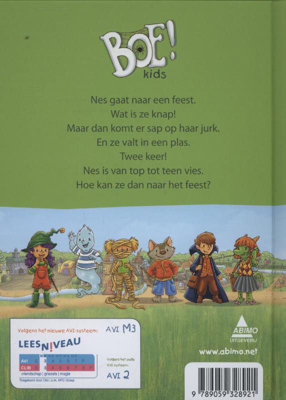 Nes is vies / Boe!kids achterkant