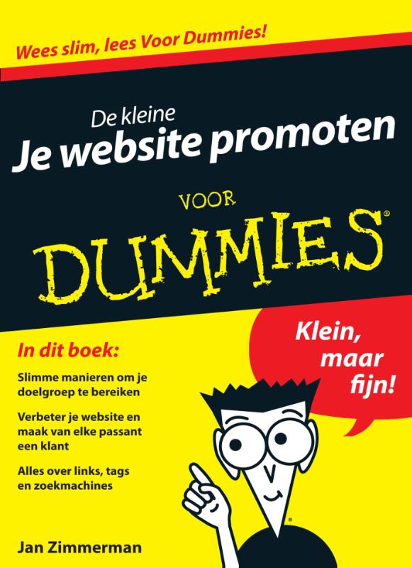 De kleine je website promoten voor dummies / Voor Dummies