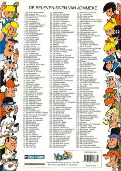 Het probleem van Jeff Klaxon / De belevenissen van Jommeke / 158 achterkant