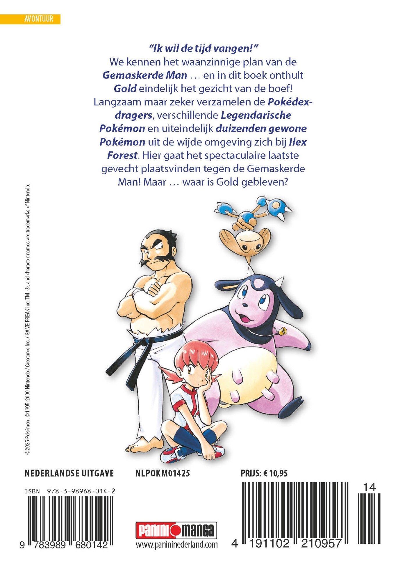 Het grote avontuur / Pokémon / 14 achterkant