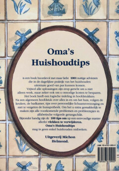 Oma's huishoudtips achterkant