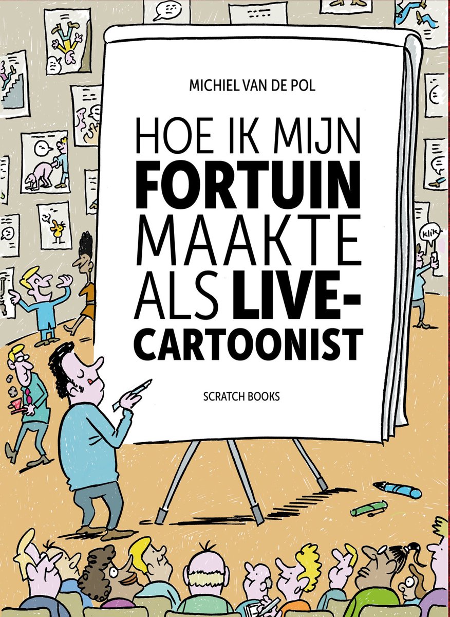 boekenbalie_9789493166653_cover Hoe ik mijn fortuin maakte als live-cartoonist