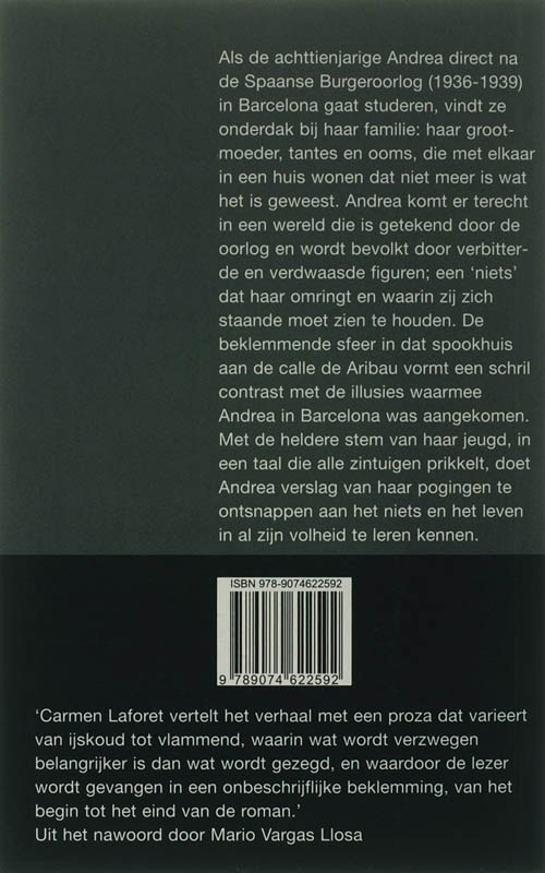 Nada / Spaanse bibliotheek achterkant